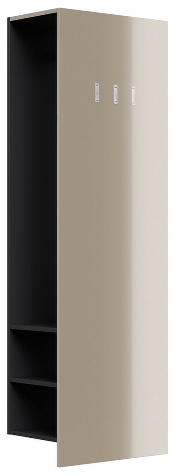 Magnolia Home Garderoben-Set Garderobenpaneel Urban 3 Haken Garderobenstange 6 Paar Schuhe Kubanit von Magnolia Home