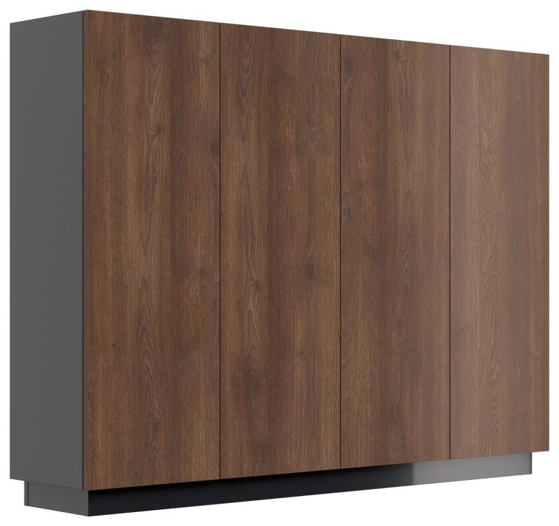 Magnolia Home Garderoben-Set Schuhschrank Alius-XL 4 Türen 36 Paar Redwood von Magnolia Home