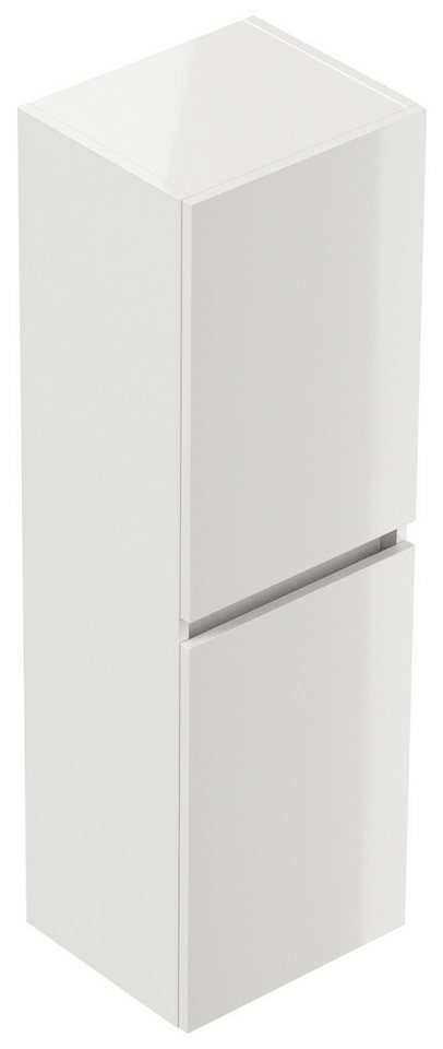 Magnolia Home Hochschrank Badezimmer Hochschrank 112cm Softclose Taifun Wandmontage weiß Hgl von Magnolia Home