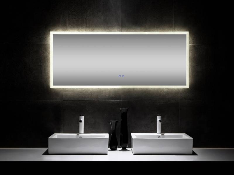 Magnolia Home LED-Lichtspiegel LED Spiegel 150x60 cm mit Heizung - Nie wieder beschlagene Spiegel von Magnolia Home