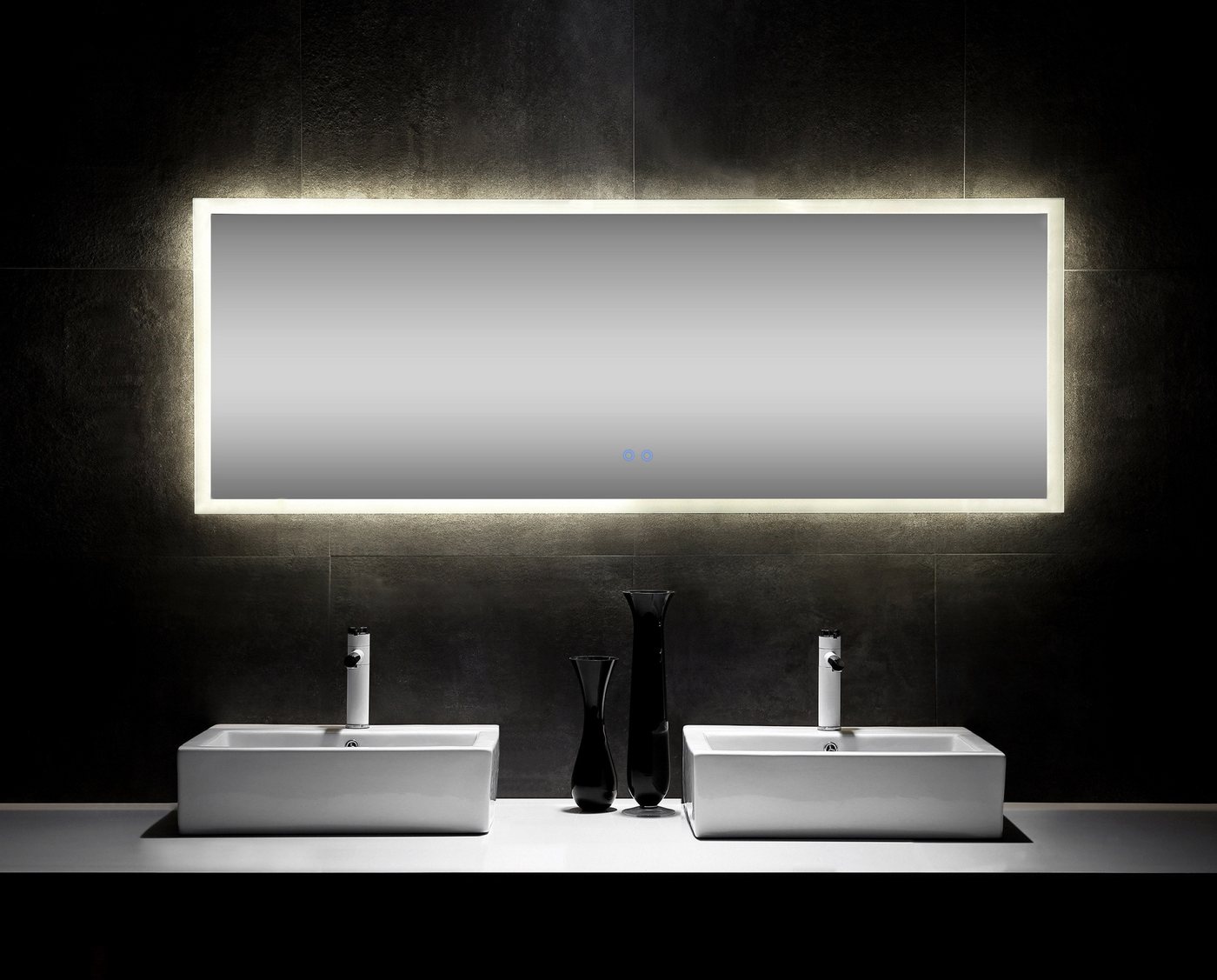 Magnolia Home LED-Lichtspiegel LED Spiegel 180x65 cm mit Heizung - Nie wieder beschlagene Spiegel Magnolia Home LED-Lichtspiegel LED Spiegel 180x65 cm mit Heizung - Nie wieder beschlagene Spiegel von Magnolia Home