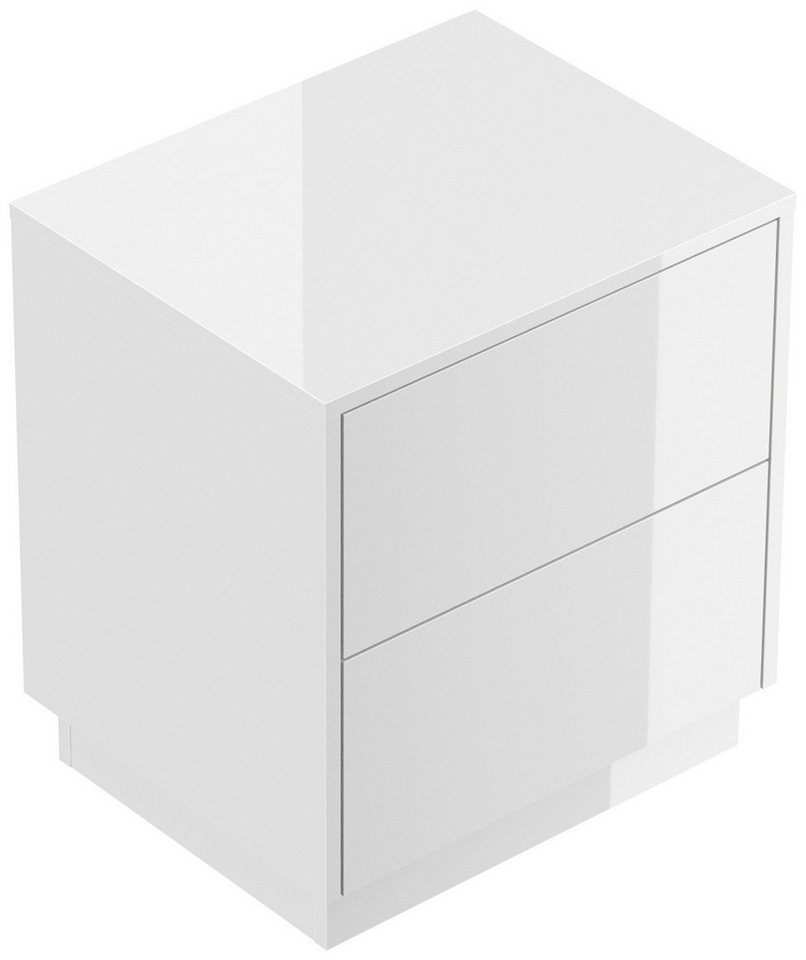 Magnolia Home Nachttisch Design Nachttisch Concepto M 50cm stehend, 2 Pushauszüge Weiß Hgl Magnolia Home Nachttisch Design Nachttisch Concepto M 50cm stehend, 2 Pushauszüge Weiß Hgl von Magnolia Home