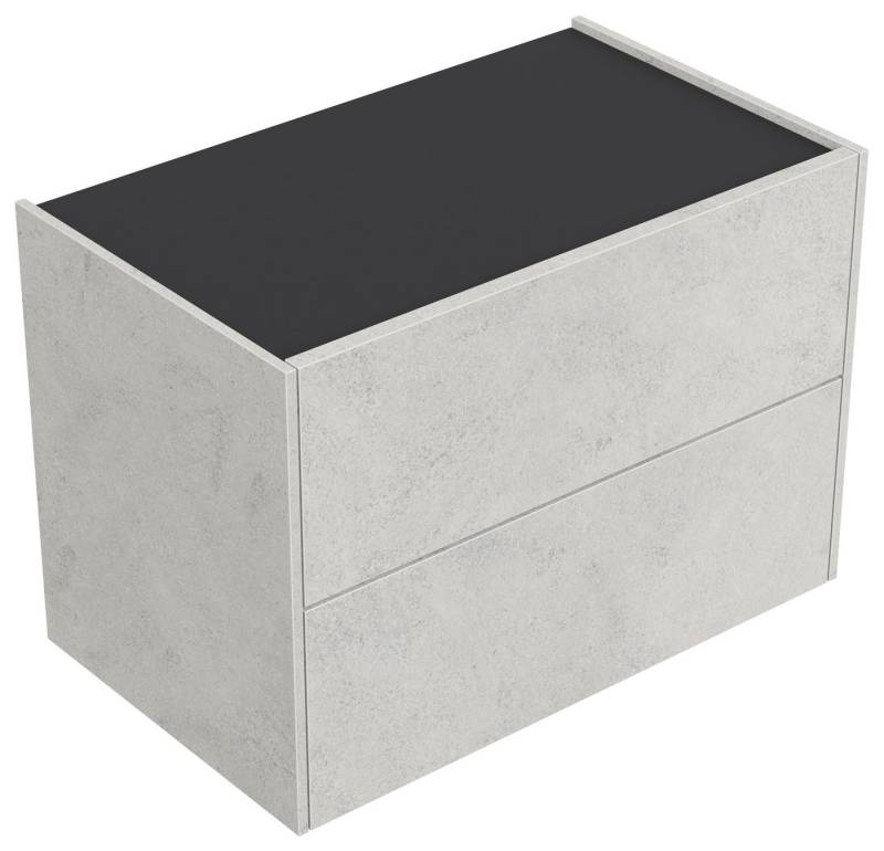 Magnolia Home Schubkastenkommode Hängeschrank Urban Slimline Konsole 2 Push-to-open Einzüge Stein von Magnolia Home