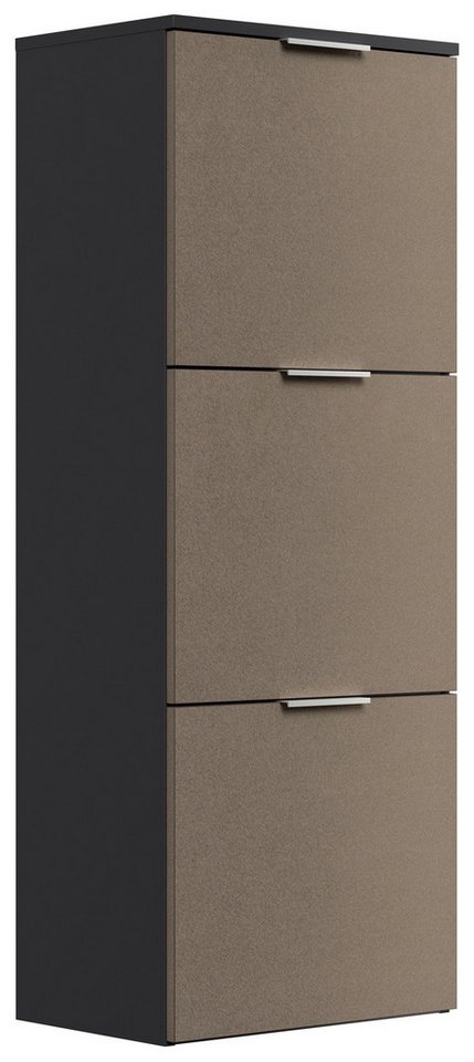Magnolia Home Schuhschrank Schuhschrank Domus-L 3 Klappen 12 Paar Schuhe Sand von Magnolia Home