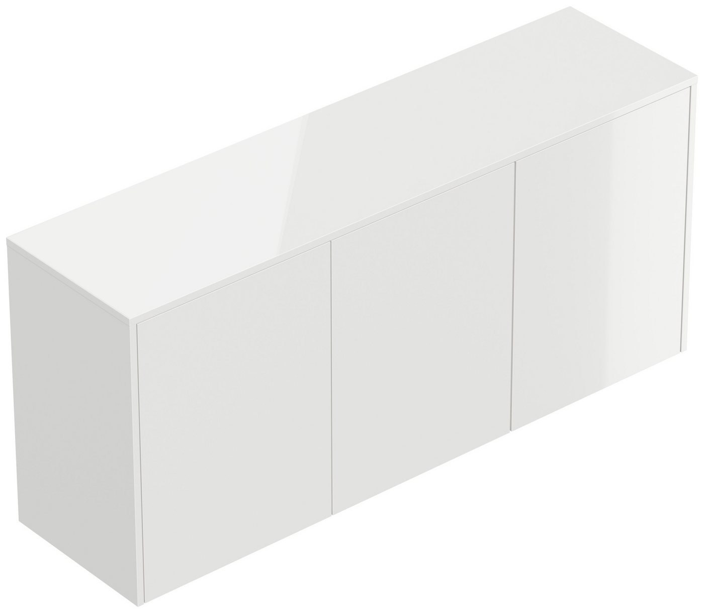 Magnolia Home Sideboard Design Sideboard Kommode Genesis B hängend 150cm 3 Türen Weiß Hgl von Magnolia Home