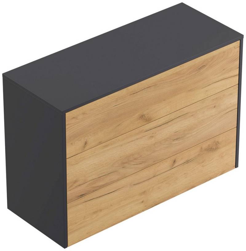 Magnolia Home Sideboard Sideboard Kommode Hero B hängend 100cm 3 Pushauszüge Grafit Eiche Magnolia Home Sideboard Sideboard Kommode Hero B hängend 100cm 3 Pushauszüge Grafit Eiche von Magnolia Home