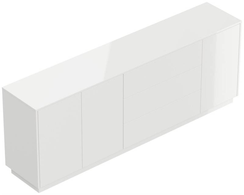 Magnolia Home Sideboard Sideboard Silia B stehend 200cm 3 Türen 3 Pushauszüge Weiß Hgl Magnolia Home Sideboard Sideboard Silia B stehend 200cm 3 Türen 3 Pushauszüge Weiß Hgl von Magnolia Home