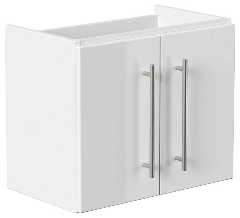 Magnolia Home Waschbeckenunterschrank Unterschrank für Geberit Icon XS 53 cm weiss hochglanz von Magnolia Home