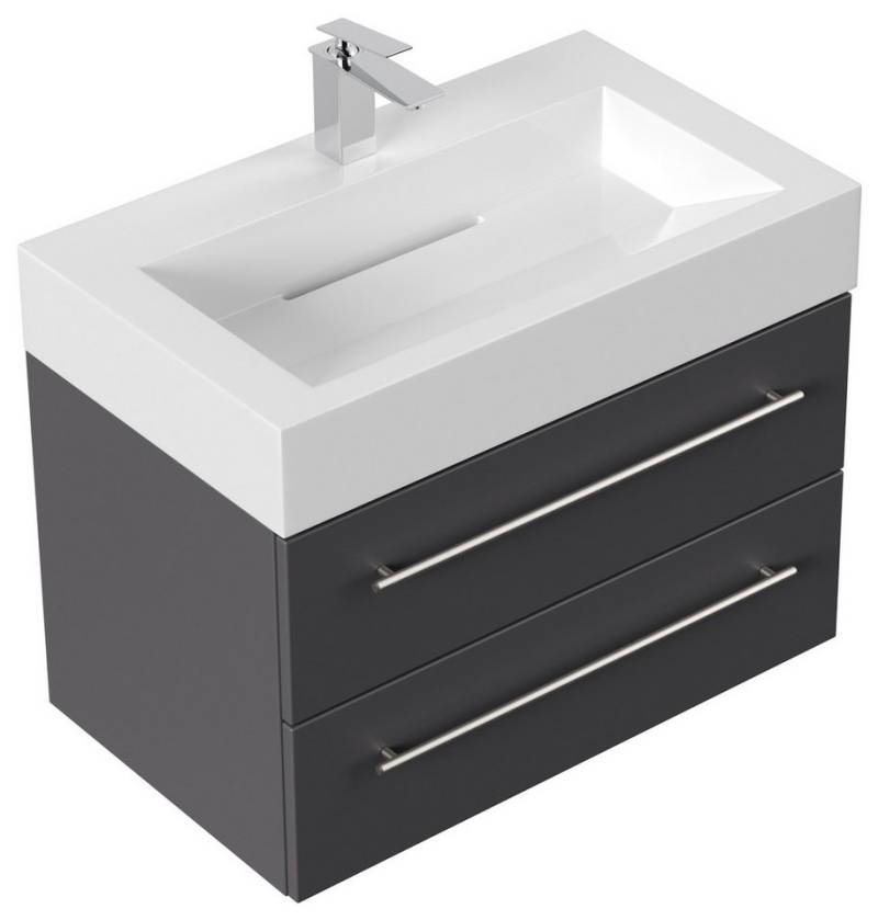 Magnolia Home Waschtisch Badmöbel Design 750 anthrazit Magnolia Home Waschtisch Badmöbel Design 750 anthrazit von Magnolia Home