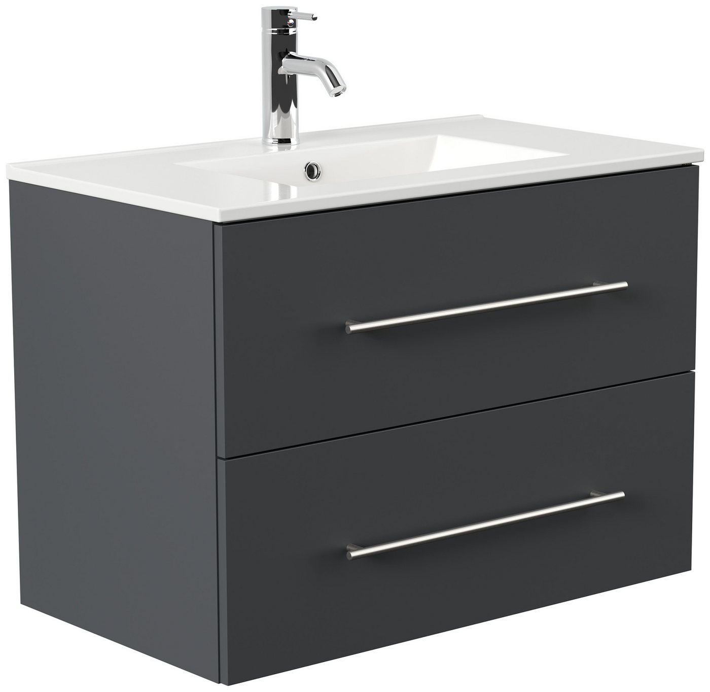 Magnolia Home Waschtisch Badmöbel Firenze 80 SoftClose grafit Magnolia Home Waschtisch Badmöbel Firenze 80 SoftClose grafit von Magnolia Home