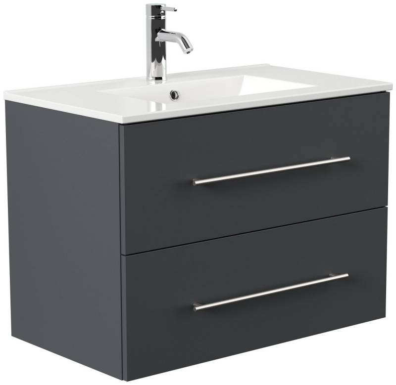 Magnolia Home Waschtisch Badmöbel Firenze 80 SoftClose grafit Magnolia Home Waschtisch Badmöbel Firenze 80 SoftClose grafit von Magnolia Home