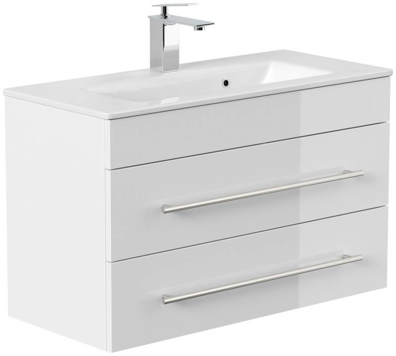 Magnolia Home Waschtisch Badmöbel Mars 800 SlimLine SoftClose weiss hochglanz Magnolia Home Waschtisch Badmöbel Mars 800 SlimLine SoftClose weiss hochglanz von Magnolia Home
