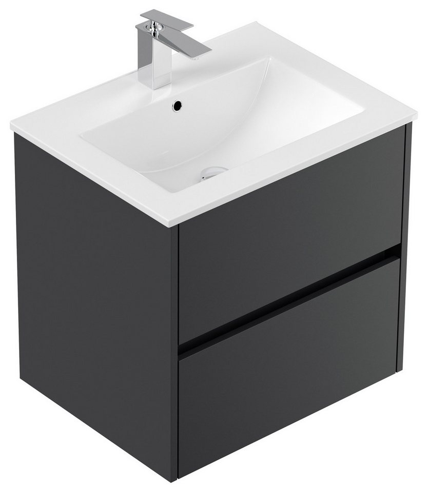 Magnolia Home Waschtisch Badmöbel Taifun & Waschtisch 60cm 2 Greifraum SoftClose Auszüge Grafit Magnolia Home Waschtisch Badmöbel Taifun & Waschtisch 60cm 2 Greifraum SoftClose Auszüge Grafit von Magnolia Home