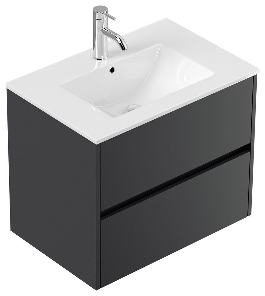 Magnolia Home Waschtisch Badmöbel Taifun & Waschtisch 70 cm 2 Greifraum SoftClose Auszüge Grafi Magnolia Home Waschtisch Badmöbel Taifun & Waschtisch 70 cm 2 Greifraum SoftClose Auszüge Grafi von Magnolia Home