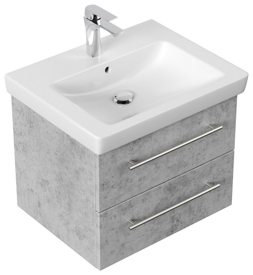 Magnolia Home Waschtisch Badmöbel mit Villeroy & Boch Subway 2.0 Waschbecken 60 cm SoftClose be Magnolia Home Waschtisch Badmöbel mit Villeroy & Boch Subway 2.0 Waschbecken 60 cm SoftClose be von Magnolia Home