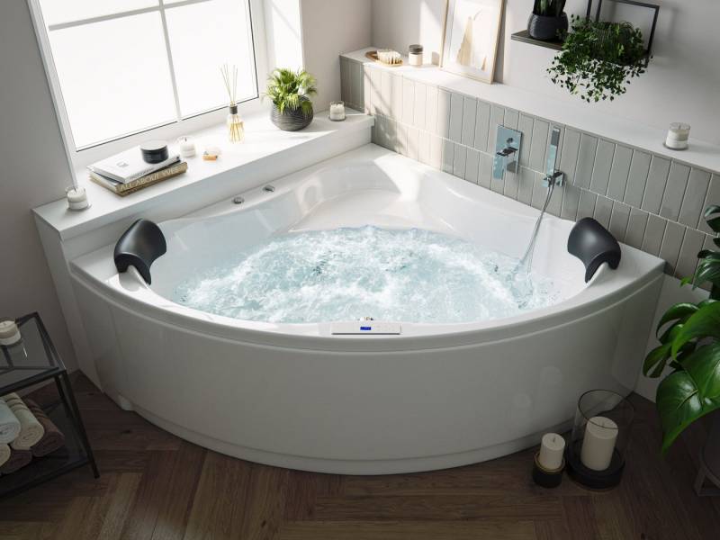 Magnolia Home Whirlpool-Badewanne Deluxe Whirlpool Set ENJOY ULTRA mit 80 Düsen Befüllung Überlauf 150x1 Magnolia Home Whirlpool-Badewanne Deluxe Whirlpool Set ENJOY ULTRA mit 80 Düsen Befüllung Überlauf 150x1 von Magnolia Home