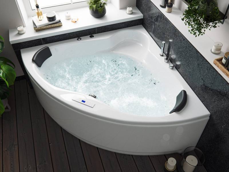 Magnolia Home Whirlpool-Badewanne Deluxe Whirlpool Set SELENE ULTRA mit 80 Düsen und LEDs 140x140x59 cm Magnolia Home Whirlpool-Badewanne Deluxe Whirlpool Set SELENE ULTRA mit 80 Düsen und LEDs 140x140x59 cm von Magnolia Home