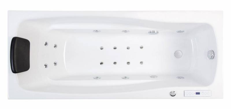 Magnolia Home Whirlpool-Badewanne Ocean 160 links Whirlpool Set mit der Befüllung über den Überlauf Magnolia Home Whirlpool-Badewanne Ocean 160 links Whirlpool Set mit der Befüllung über den Überlauf von Magnolia Home