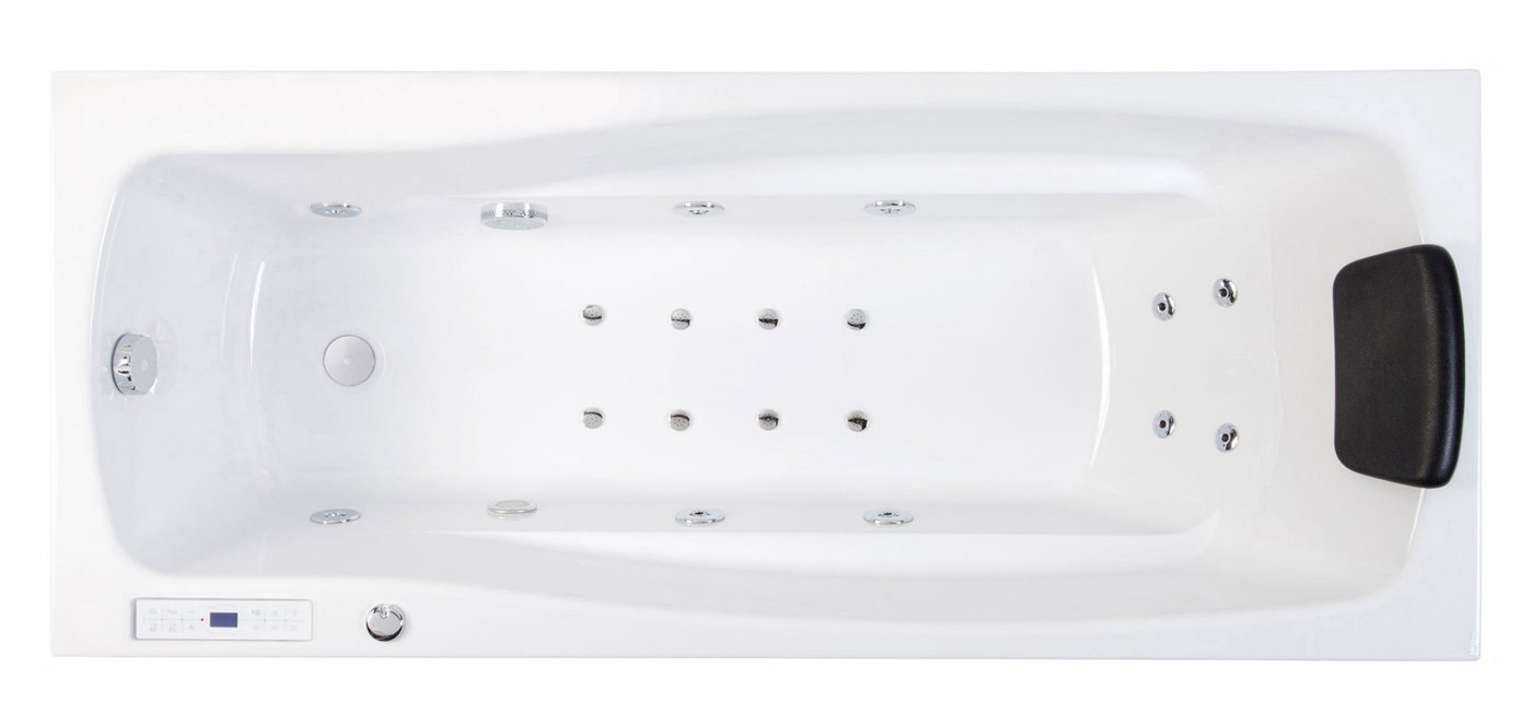 Magnolia Home Whirlpool-Badewanne Ocean 160 rechts Whirlpool Set mit der Befüllung über den Überlauf Magnolia Home Whirlpool-Badewanne Ocean 160 rechts Whirlpool Set mit der Befüllung über den Überlauf von Magnolia Home