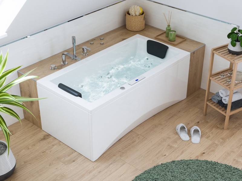 Magnolia Home Whirlpool Rechteck Whirlpool Unity 150x75 Made in Germany 22 Massagedüsen ohne A von Magnolia Home