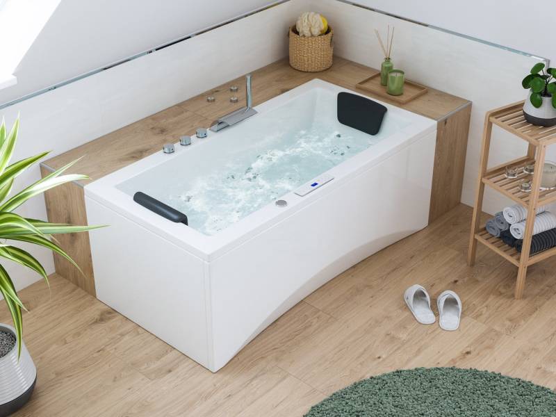Magnolia Home Whirlpool Rechteck Whirlpool Unity 160x75 Made in Germany 22 Massagedüsen mit Ar von Magnolia Home