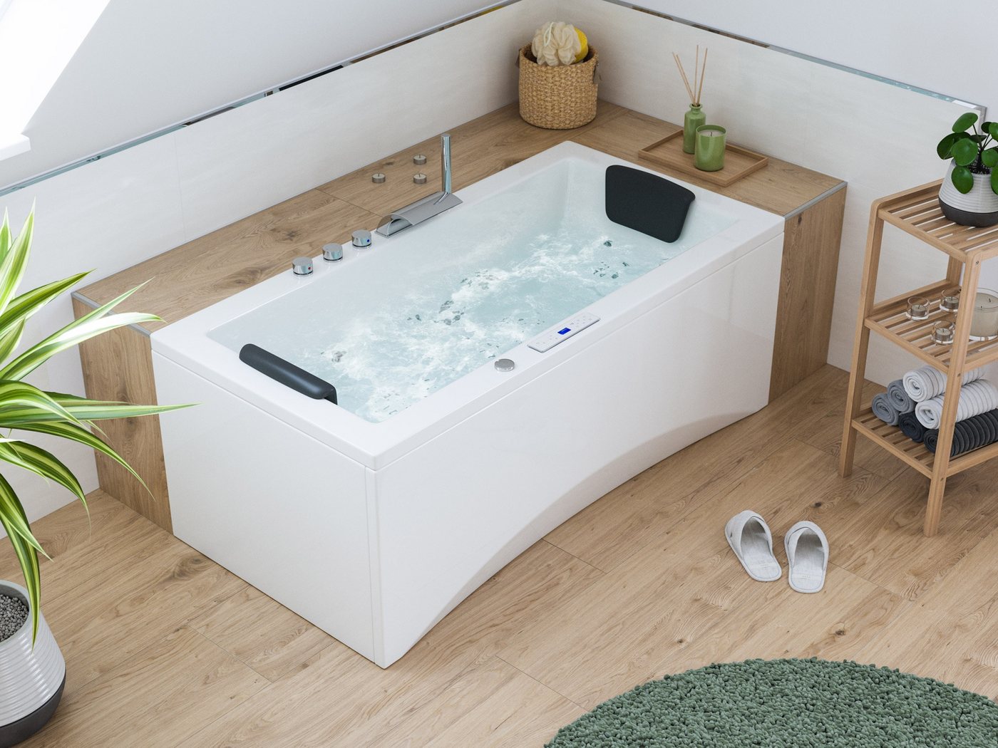 Magnolia Home Whirlpool Rechteck Whirlpool Unity 160x75 Made in Germany 22 Massagedüsen mit Ar Magnolia Home Whirlpool Rechteck Whirlpool Unity 160x75 Made in Germany 22 Massagedüsen mit Ar von Magnolia Home