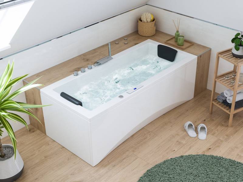 Magnolia Home Whirlpool Rechteck Whirlpool Unity 170x75 Made in Germany 22 Massagedüsen mit Ar von Magnolia Home