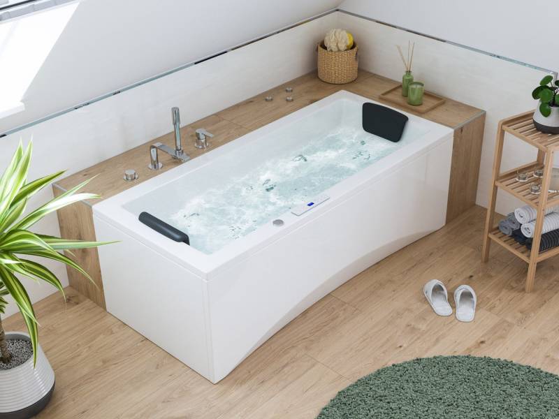 Magnolia Home Whirlpool Rechteck Whirlpool Unity 170x75 Made in Germany 22 Massagedüsen ohne A von Magnolia Home