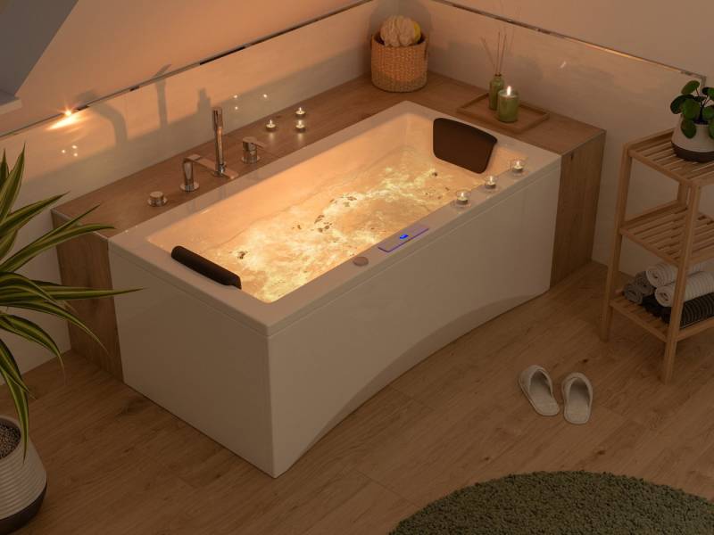Magnolia Home Whirlpool-Badewanne Unity 160 Whirlpool Set ohne Armatur von Magnolia Home