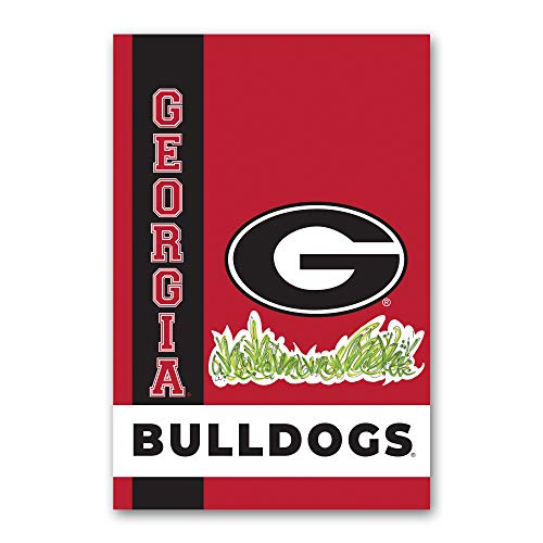 Magnolia Lane Collegiate Gartenflagge Georgia Retro von Magnolia Lane