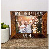 Papa Mein Bester Freund Personalisierte Bilderrahmen Geschenk, Vatertagsgeschenk, Neue Ersten Vatertag, Und Mich, Geschenk von MagnoliaFrameCompany