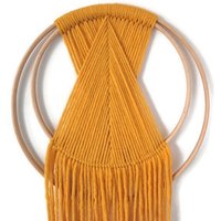 Boho Wand Kunst - Wohnzimmer Senf Dekor Gelb Makramee von MagnoliaLaneNursery