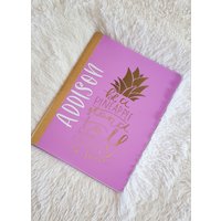 Personalisierter Notebook-standplatz Groß Ananas College Ausgeschlossen Schule Komposition Notebook Schulanfang Personalisierte Schulzubehör von MagnoliaMileDesigns