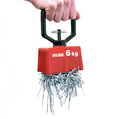 Hand-Magnet Lasthebemagnet Hebemagnet magnetisches Pick-up-Tool - Zugkraft bis 6 kg - Maße: 120 x 70 x 185 mm von Magnosphere