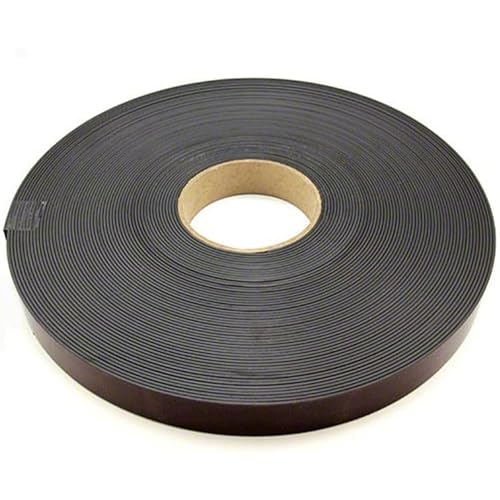 Magnetband Magnetstreifen selbstklebend mit Premium-Kleber - 1,5mm x 25,4mm x 10m - Magnetisierung TYP B von Magnosphere