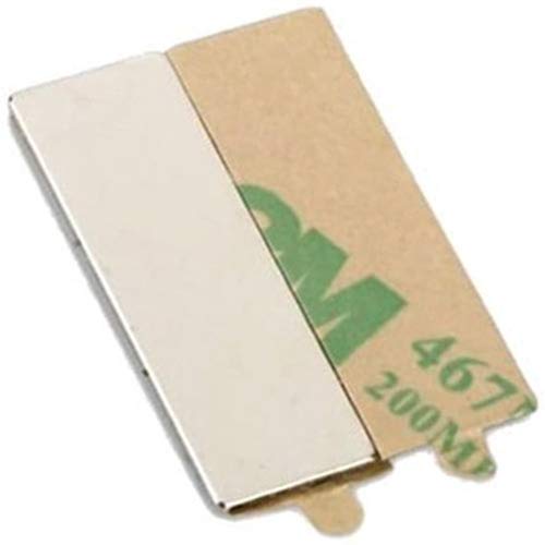 Selbstklebende Magnete Neodym (NdFeB) Klebemagnete - Haftkraft bis 24kg - starke Quadermagnete mit 3M Kleber für Industrie und Zuhause, Größe/Stückzahl:20 x Quader 30x10x1mm | 1 kg Haftkraft von Magnosphere