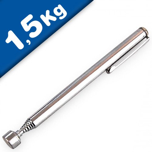 Teleskop Magnetheber Magnetstab Teleskopmagnet ausziehbar bis 640mm, hält 1,5kg - Magnet Teleskopauszug Teleskopfunktion Teleskopwerkzeug KFZ Werkstatt Pick-Up-Tool Teleskop Magnetheber Magnetstab Teleskopmagnet ausziehbar bis 640mm, hält 1,5kg - Magnet Teleskopauszug Teleskopfunktion Teleskopwerkzeug KFZ Werkstatt Pick-Up-Tool von Magnosphere
