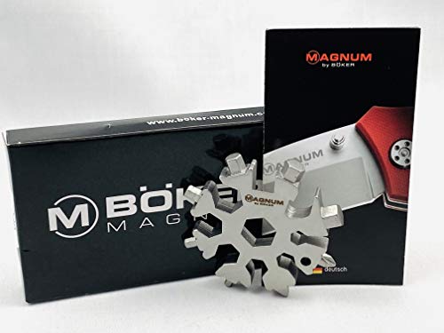 Magnum Snow Crystal Tool Werkzeug Edelstahl Grau, Gesamtlänge: 6,40 cm, 09SC009 von Magnum
