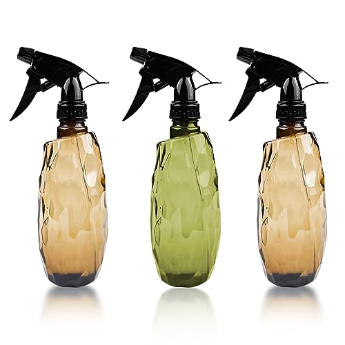 Magrimaxio 3 Stk Nachfüllbare Sprühflaschen 500ml, Leere Zerstäuber mit Verstellbare Sprühkopf, Sprühflasche Pflanzen, Blumensprüher, spray bottle Haare, pflanzensprüher, für Reinigungs, Garten, Reise Magrimaxio 3 Stk Nachfüllbare Sprühflaschen 500ml, Leere Zerstäuber mit Verstellbare Sprühkopf, Sprühflasche Pflanzen, Blumensprüher, spray bottle Haare, pflanzensprüher, für Reinigungs, Garten, Reise von Magrimaxio
