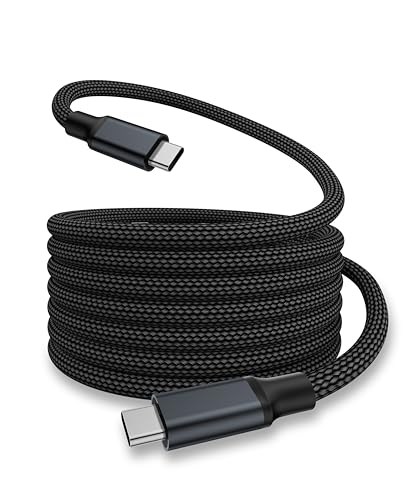 Magtame USB 4 Kabel 240W, 1M USB C Kabel, Support Display 8K@60HZ, 4K@144HZ USB C auf USB C Kabel, USB C Hub Docking Station von Magtame