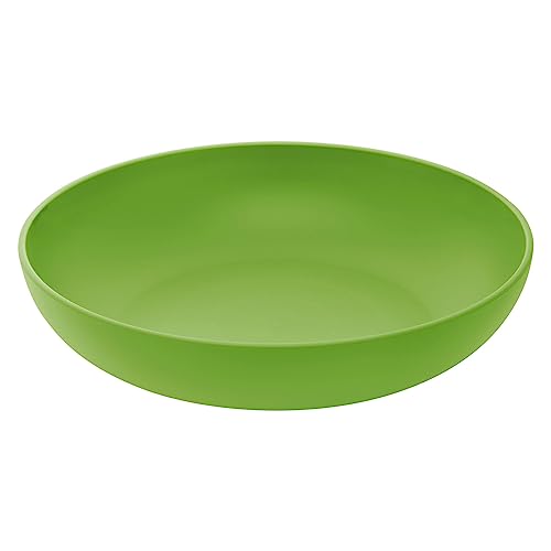 Magu Natur-Design Obstschale Grün Ø 26 cm aus einem Polymer aus natürlichen Materialien Servierschüssel Salatschüssel Obstschüssel von Magu