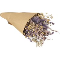 Diy Trockenblumen Strauß in Flieder, 28cm von MahinaMakramee