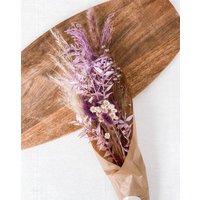 Trockenblumenstrauß "Wild Violet" von MahinaMakramee