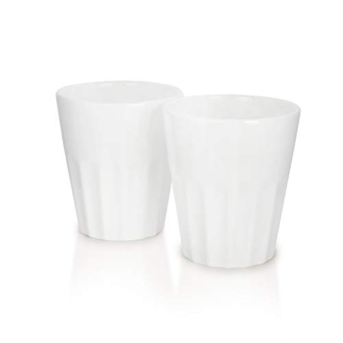 Mahlwerck Porzellan Cappuccino-Tassen, Kaffee-Becher French Style, weiß, 280ml, 2er Set … Mahlwerck Porzellan Cappuccino-Tassen, Kaffee-Becher French Style, weiß, 280ml, 2er Set … von Mahlwerck