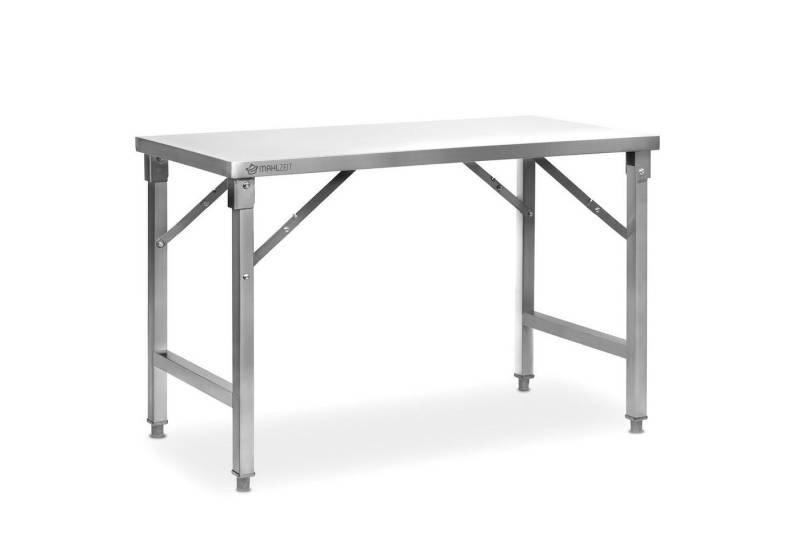 Mahlzeit Küchentisch Edelstahltisch, 120 x 60 x 80 cm, Arbeitstisch, Küchentisch (1-St), Verstellbare Füße bis zu 1 cm von Mahlzeit