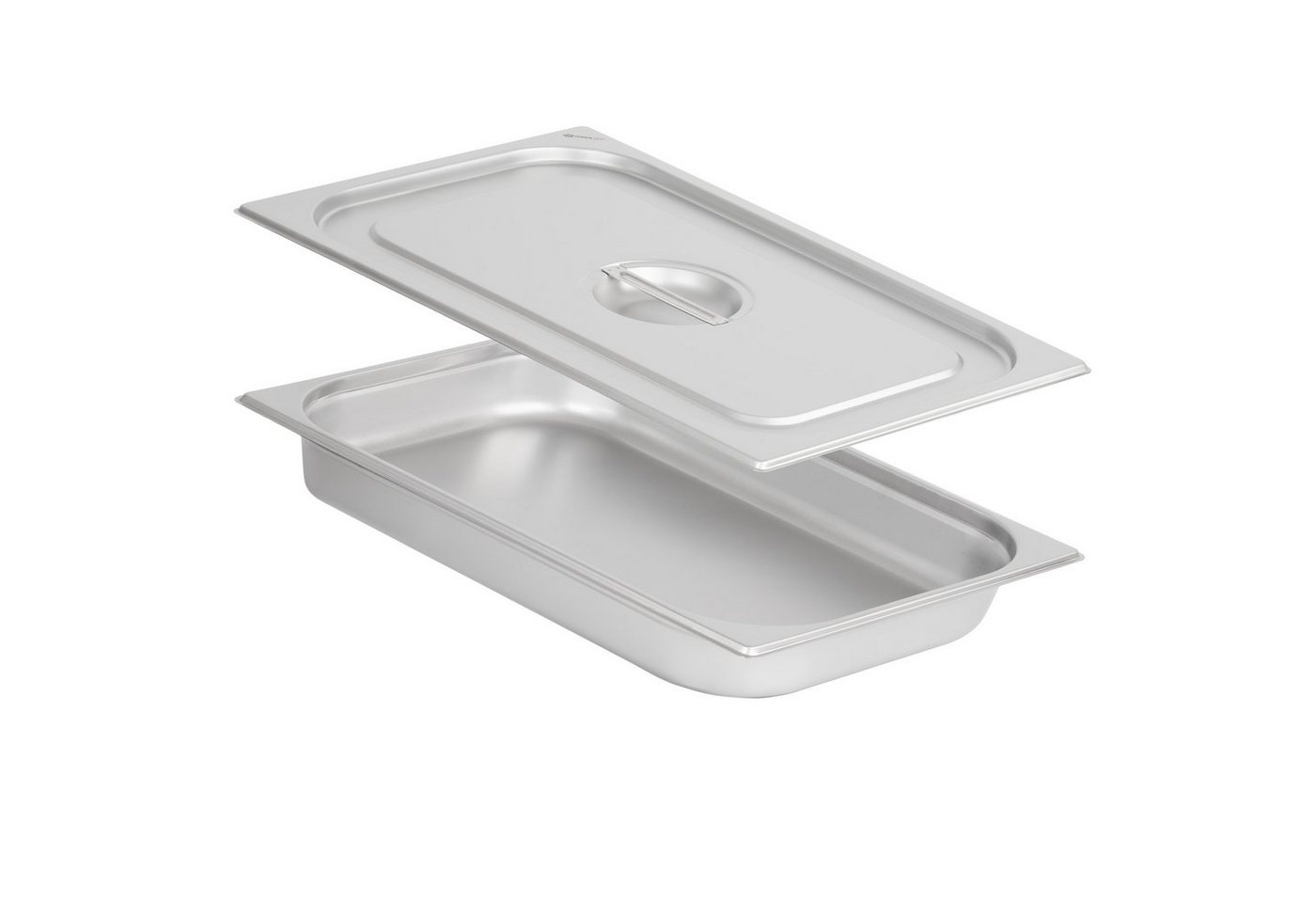 Mahlzeit Thermobehälter GN Behälter 1/1 mit Deckel, Höhe 65 mm, Edelstahl Wärmebehälter, Edelstahl, (Set, 2-tlg., Behälter und Deckel), für Chafing Dish von Mahlzeit