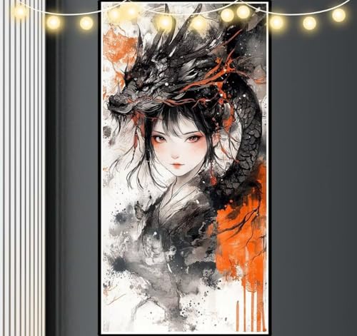 Diamond Painting Drache Diamond Painting Groß xxl 60 X 120 cm Diamond Painting Abstrakt Diamant Painting Bilder Kinder 5D DIY Malen Nach Zahlen Erwachsene Cross Stickerei für Wand Deko Geschenke S892 Diamond Painting Drache Diamond Painting Groß xxl 60 X 120 cm Diamond Painting Abstrakt Diamant Painting Bilder Kinder 5D DIY Malen Nach Zahlen Erwachsene Cross Stickerei für Wand Deko Geschenke S892 von Mahoxua