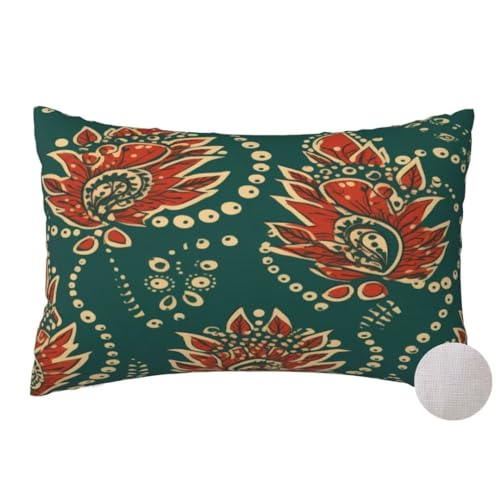 Kissenbezug 70x90 cm 2er Set Kissen Retro Dekokissen, Kissenbezug Muster Kissenbezüge Sofakissen Zierkissen Kissenhülle Weicher Kopfkissenbezug Mit ReißVerschluss für Couch Deko Schlafzimmer-dm285 Kissenbezug 70x90 cm 2er Set Kissen Retro Dekokissen, Kissenbezug Muster Kissenbezüge Sofakissen Zierkissen Kissenhülle Weicher Kopfkissenbezug Mit ReißVerschluss für Couch Deko Schlafzimmer-dm285 von Mahoxua