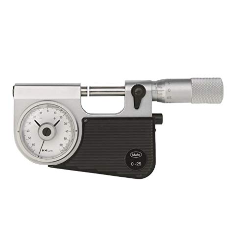 Mahr 4150200 Micromar 40 FC Mikrometer mit integriertem Zifferblattvergleicher, 0-25 mm Reichweite von Mahr