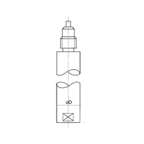 Mahr 4478074 Verlängerung für MaraMeter 844 DV Kontrollstecker, 15 mm x 250 mm von Mahr